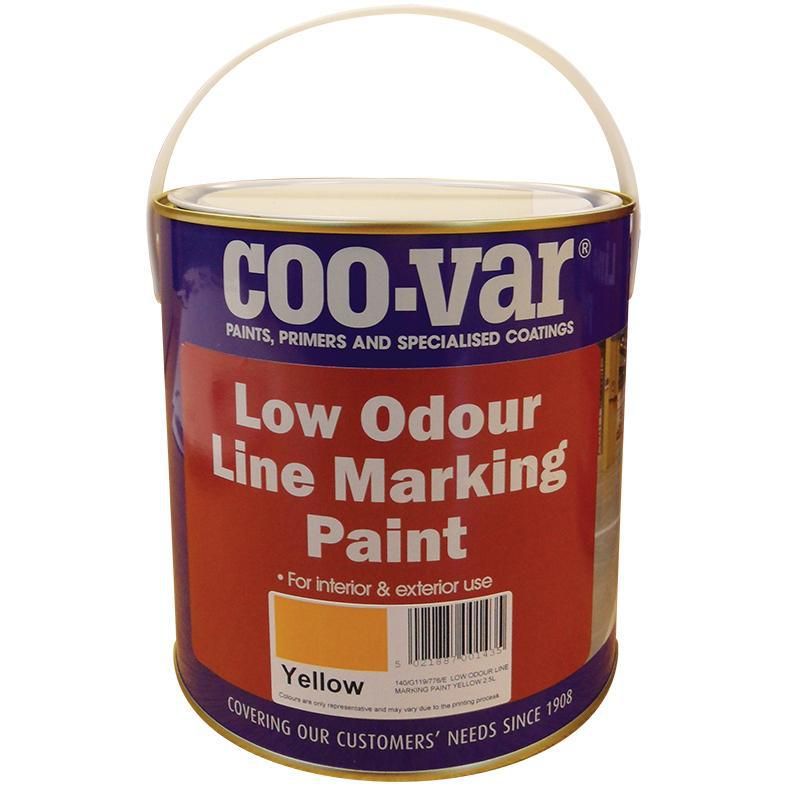 Product image for Coo-var® Road Line Marking Yellow 2.5ltr