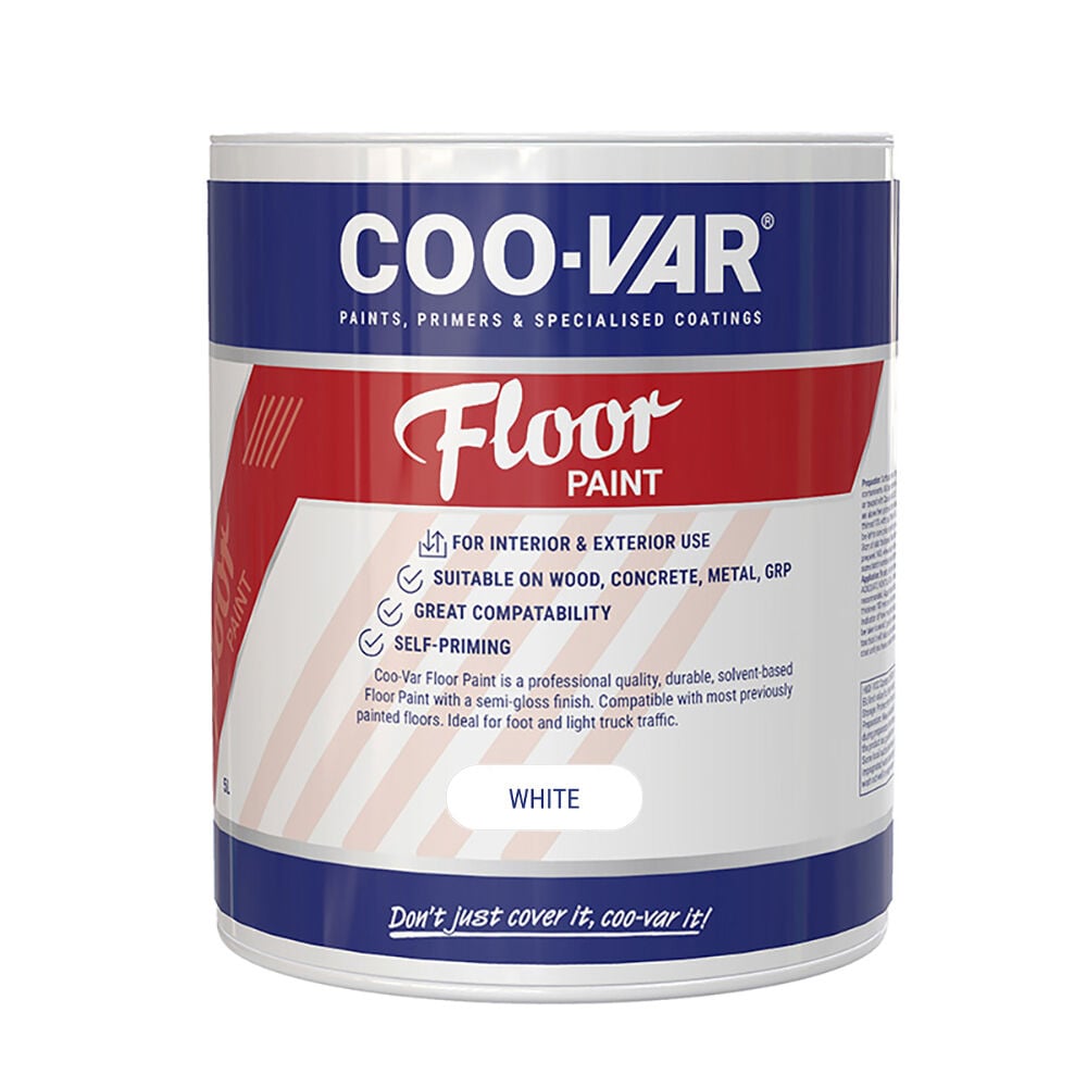 Product image for Coo-var® Floor Paint Flint Grey 5ltr
