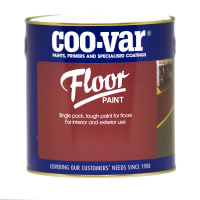 Image of Coo-var® Floor Paint Tile Red 2.5ltr