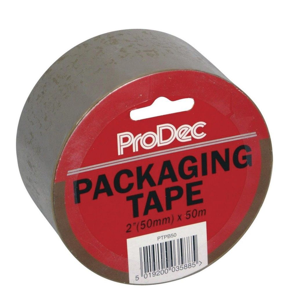 Product image for Prodec Packaging Tape Brown 50mm X 50mtr