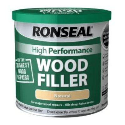 Product image for Ronseal High Performance Wood Filler Natural 3.7kg