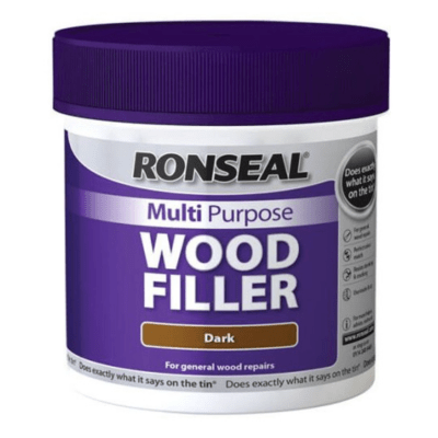 Product image for Ronseal Multi Purpose Wood Filler Dark 465g