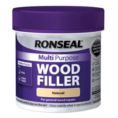 Product image for Ronseal Multi Purpose Wood Filler Natural 465g