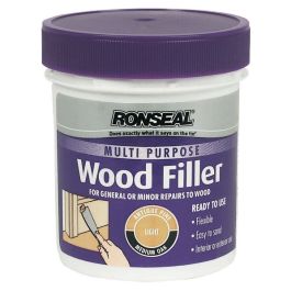 Image of Ronseal Multi Purpose Wood Filler Light 250g