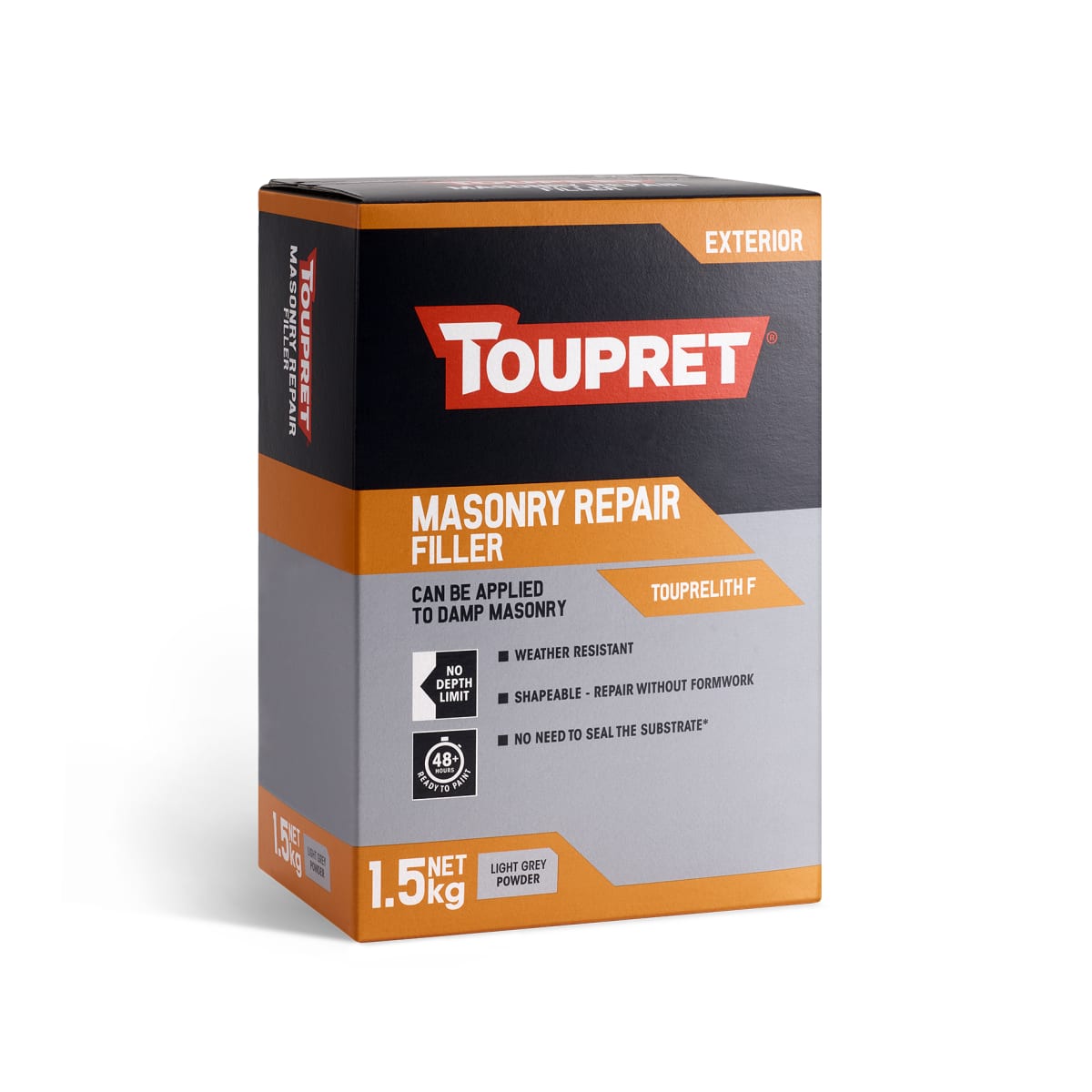Product image for Toupret Touprelith F Masonry Repair Filler 1.5kg
