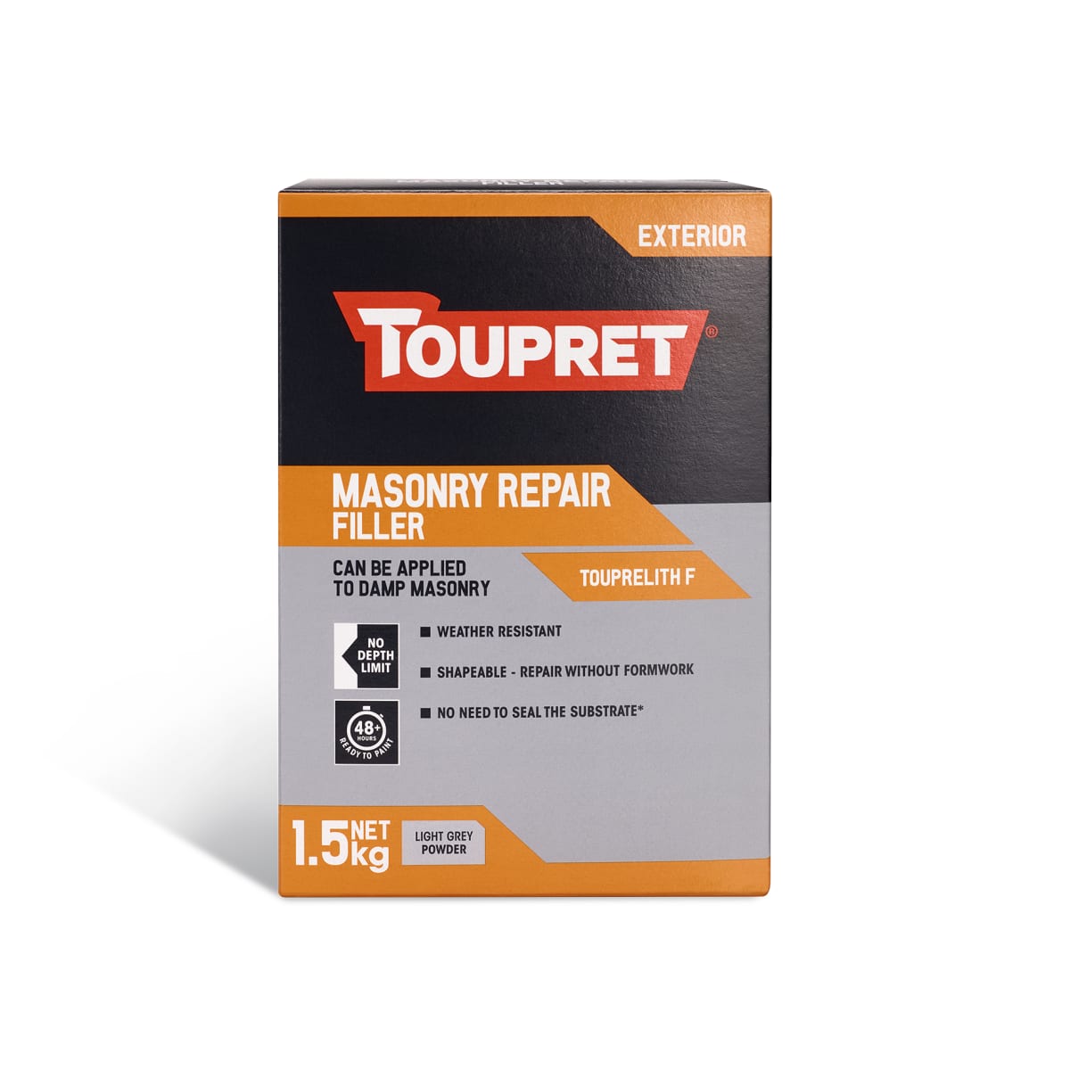 Product image for Toupret Touprelith F Masonry Repair Filler 1.5kg