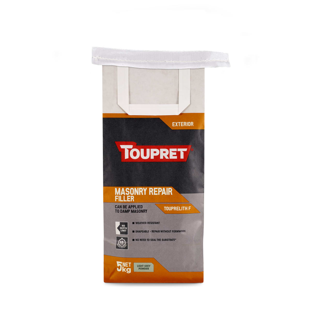 Product image for Toupret Touprelith F Masonry Repair Filler 5kg