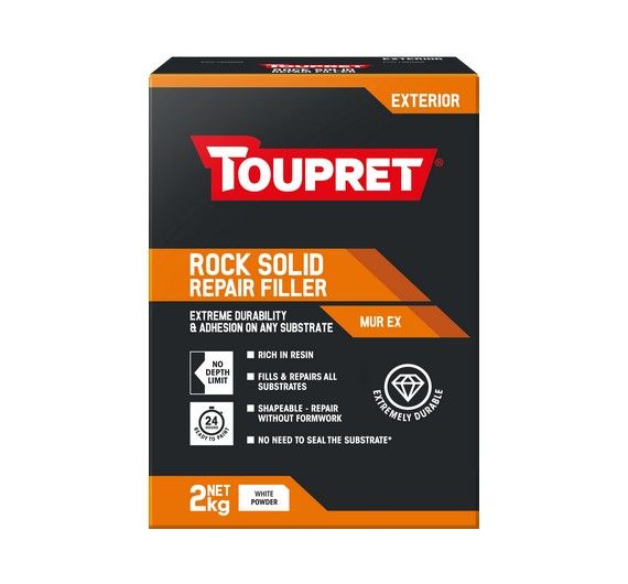 Product image for Toupret Rock Solid Repair Filler Murex 2kg