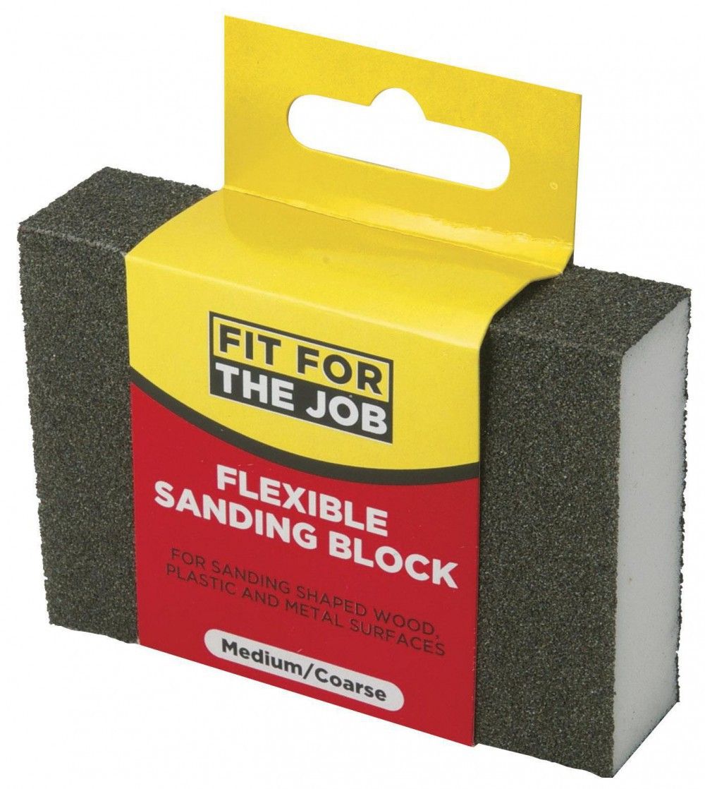 Image of Fit For The Job Flexible Sanding Block Medium/coarse
