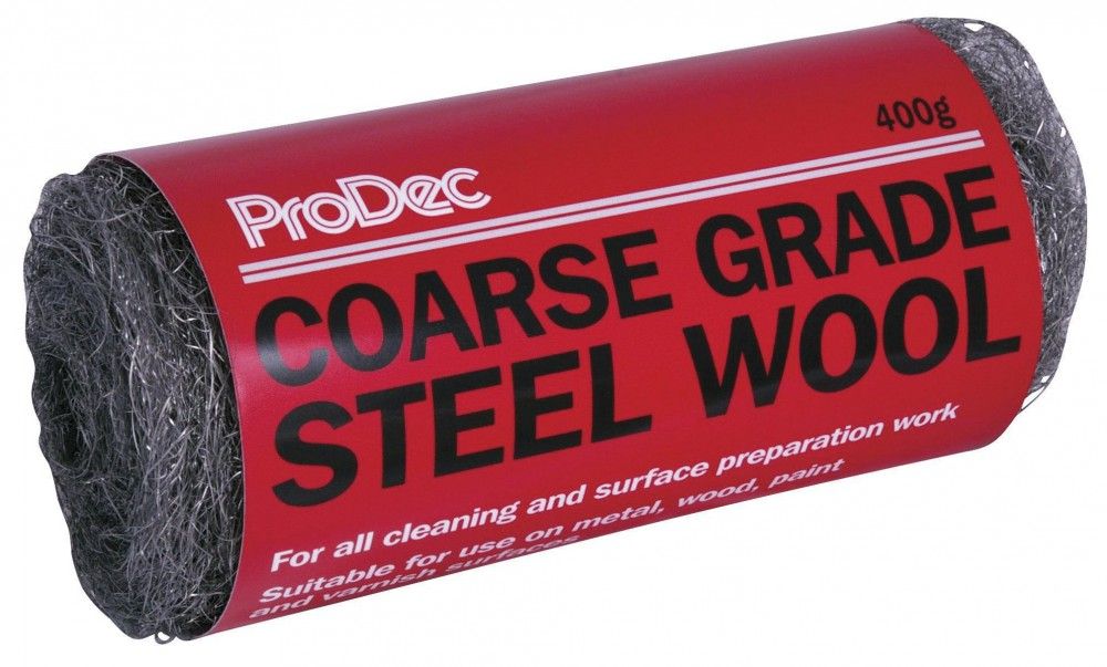Product image for Prodec Steel Wool Coarse 400g