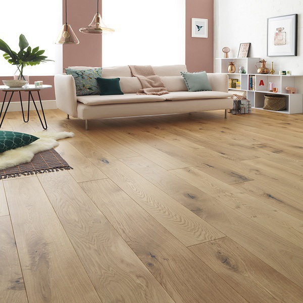 Product image for Woodpecker Harlech Rustic Oak Wood Flooring Pack