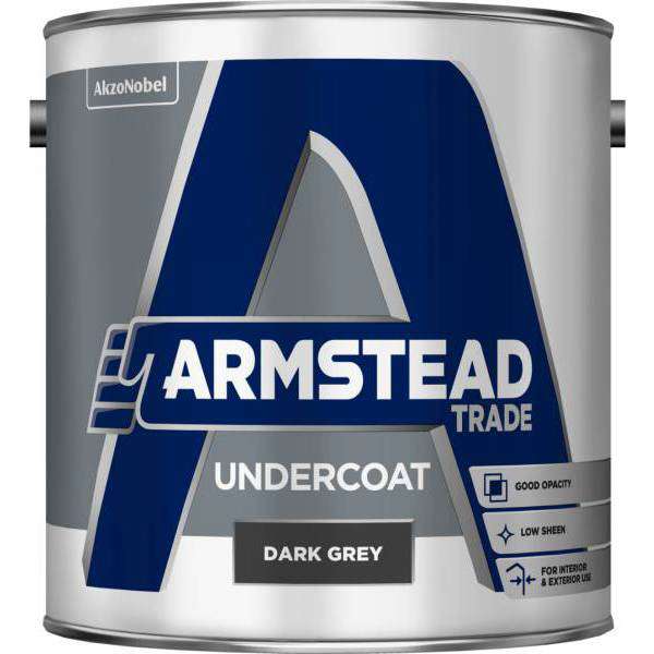 Product image for Armstead Trade 1ltr Undercoat Dark Grey