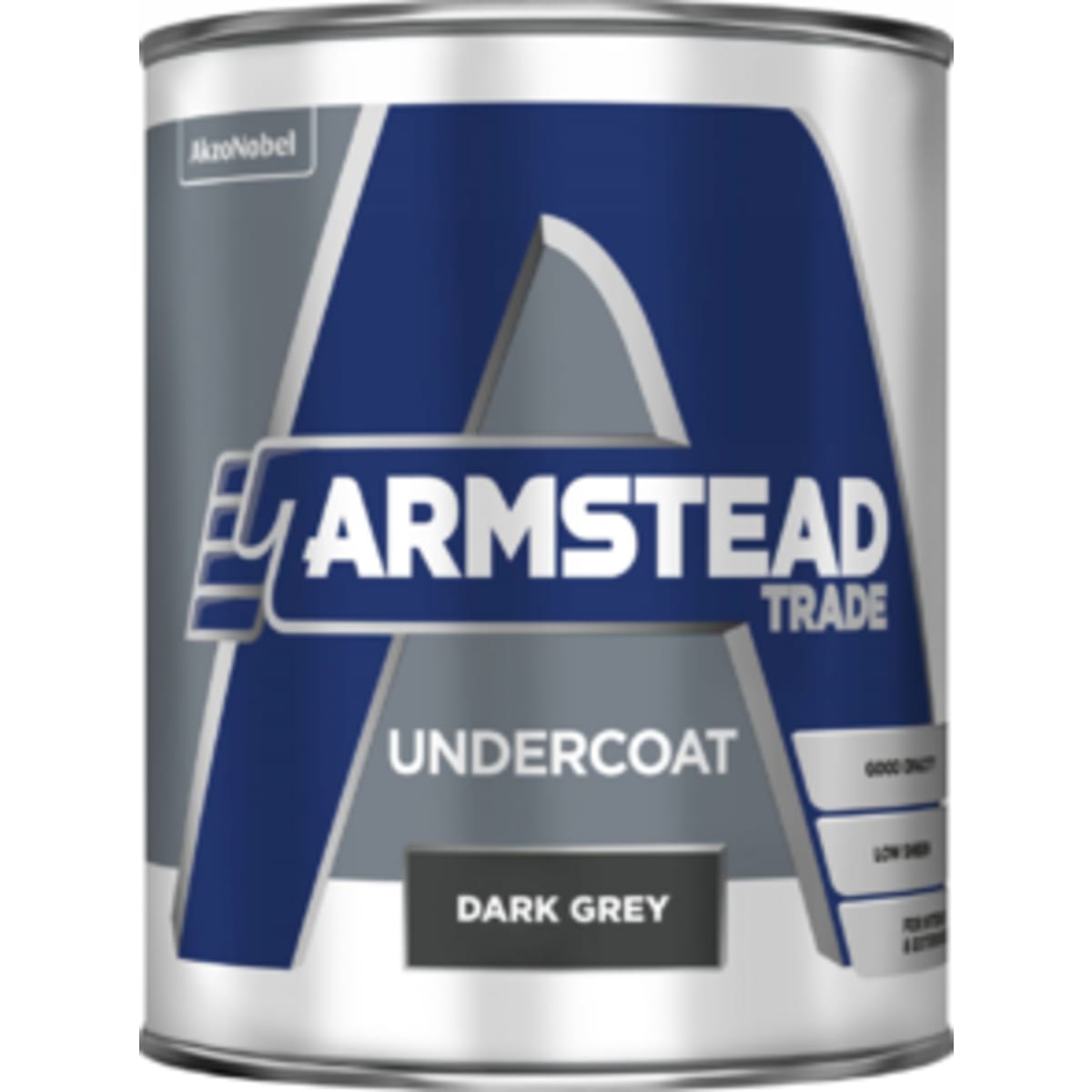 Product image for Armstead Trade 1ltr Undercoat Dark Grey
