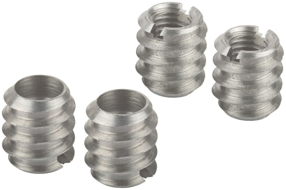 Product image for Suki Drill-In Threaded Sockets M8 x 12.5mm 4 Pack