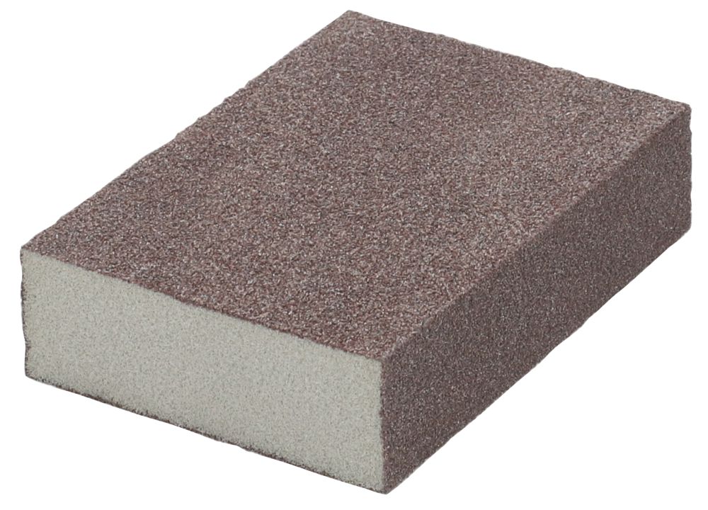 Product image for Norton 120 / 80 Grit Multi-Material Sanding Sponges 100mm x 68mm 6 Pack