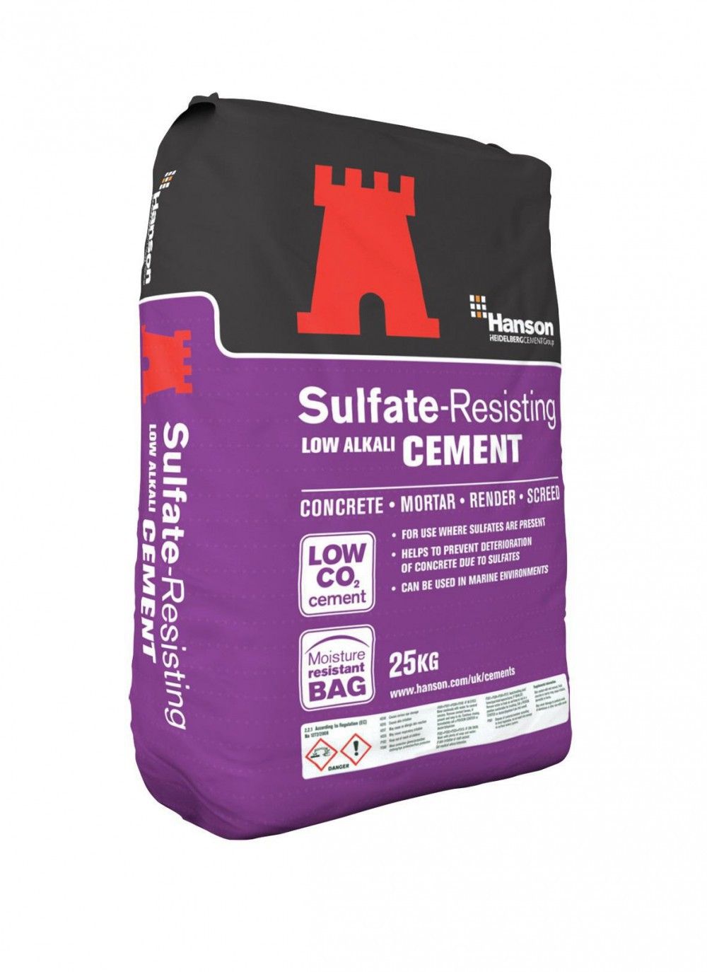 Product image for Hanson Sulfate Resisting Cement 25kg