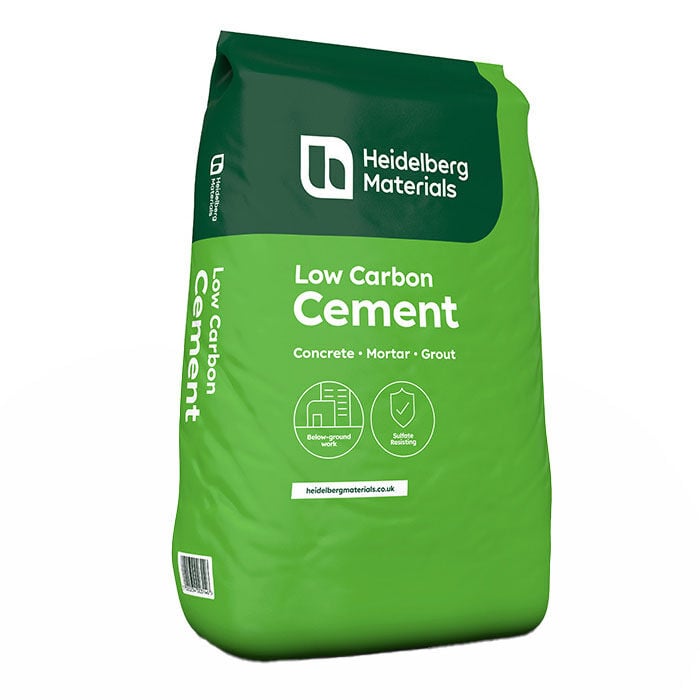 Product image for Heidelberg Low Carbon Cement 25kg bag