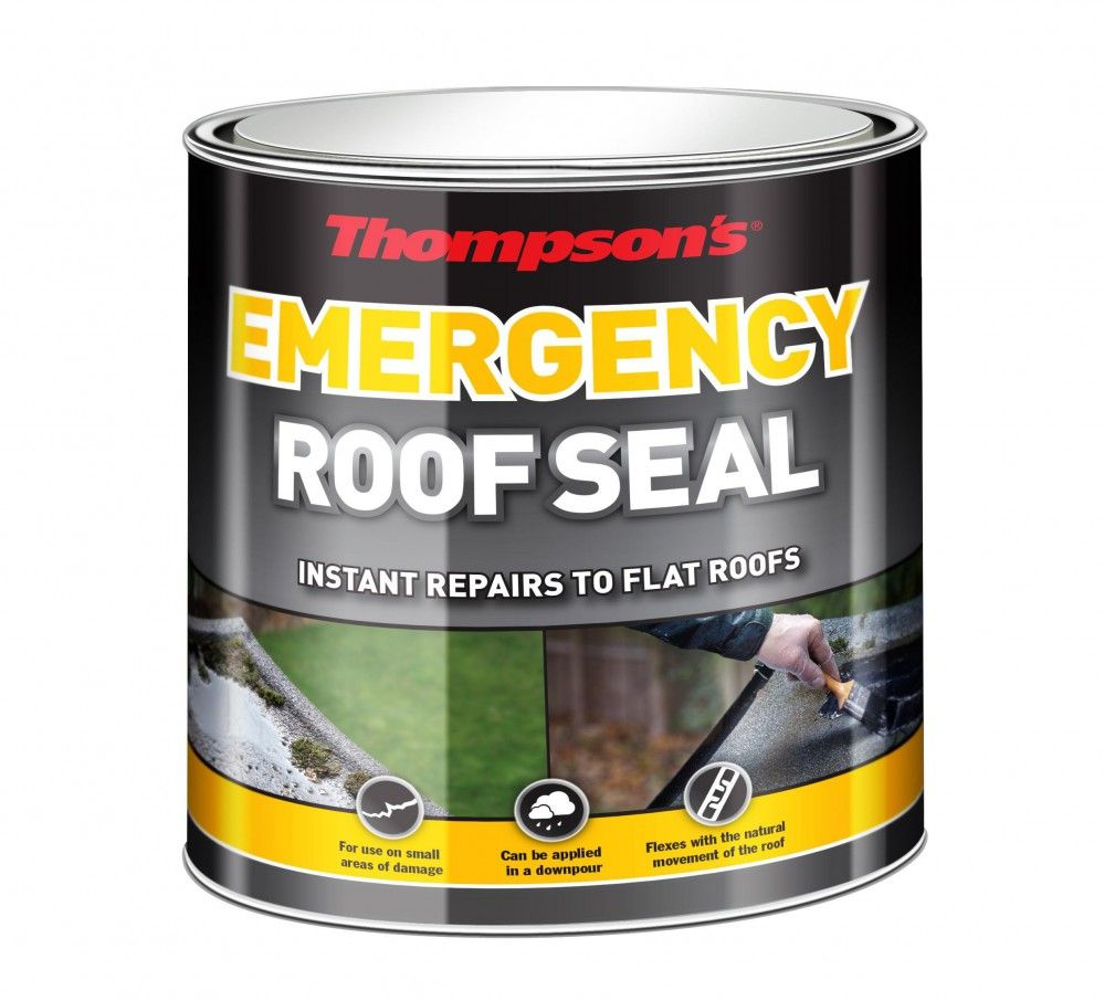 Image of Thompsons Emergency Roof Seal Black 1ltr