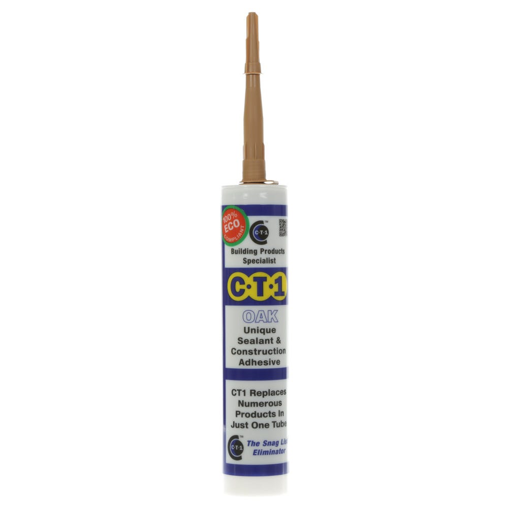 Product image for CT1 Sealant & Construction Adhesive Oak 290ml