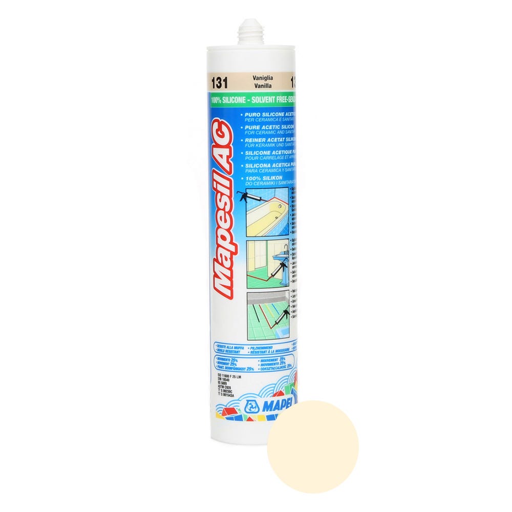 Product image for Mapesil AC Sealant 131 Vanilla 310ml