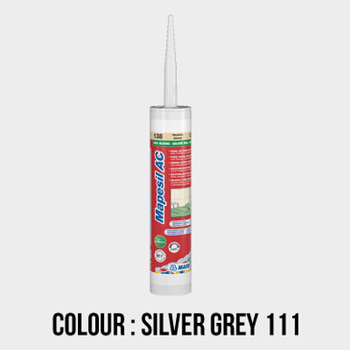 Product image for Mapesil AC Sealant 111 Silver Grey 310ml