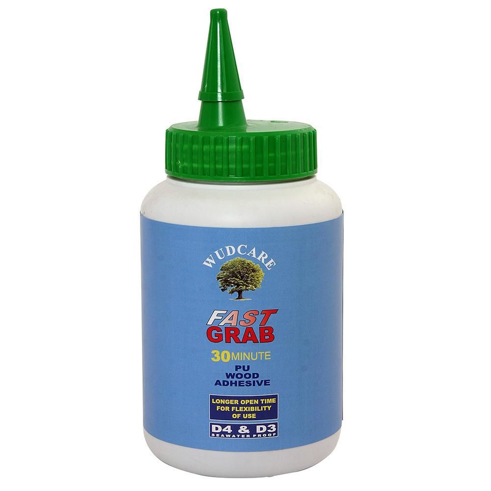 Product image for Wudcare Fast Grab 30 Minute Wood Adhesive Blue 500ml