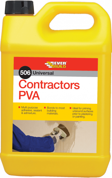Product image for Everbuild 506 Contractors PVA 5ltr