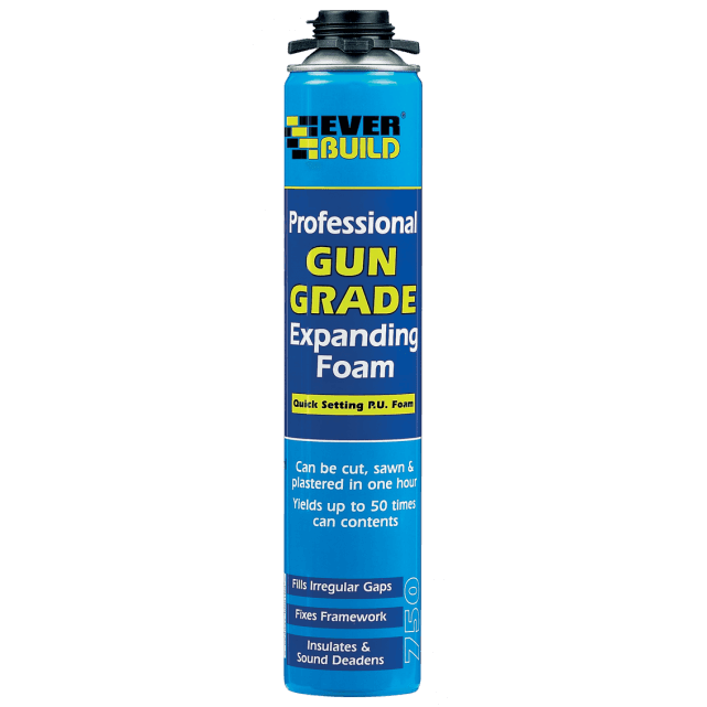 Product image for Everbuild Expanding Foam Gun Grade 750ml