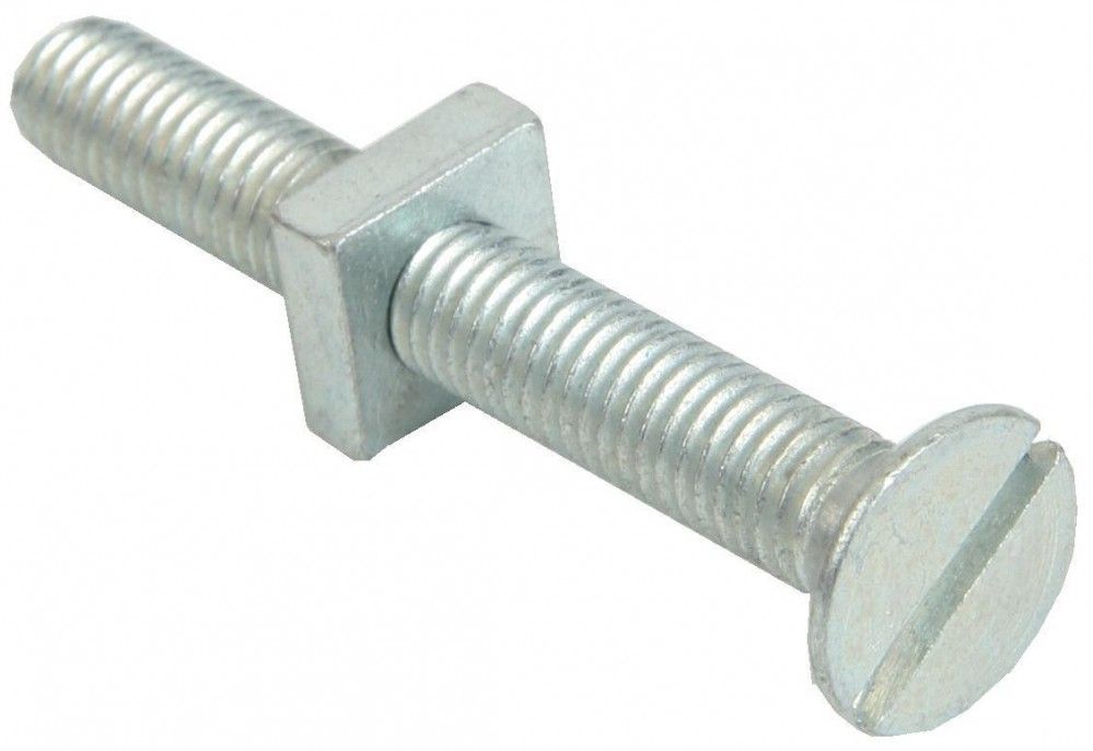 Image of Gutter Bolt & Nut BZP M6x40mm