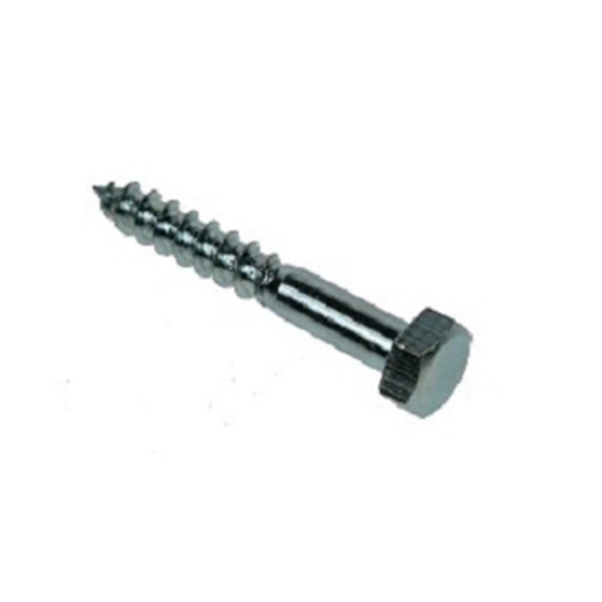 Product image for Coach Screws Hex Head BZP M10x130mm