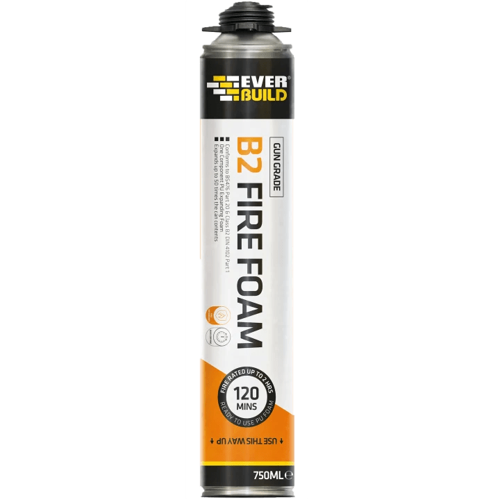 Image of Everbuild Fire Foam B2 Gun Grade 750ml