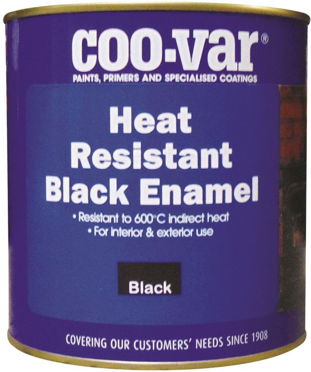 Product image for Coo-var® Heat Resistant Satin Black 1ltr