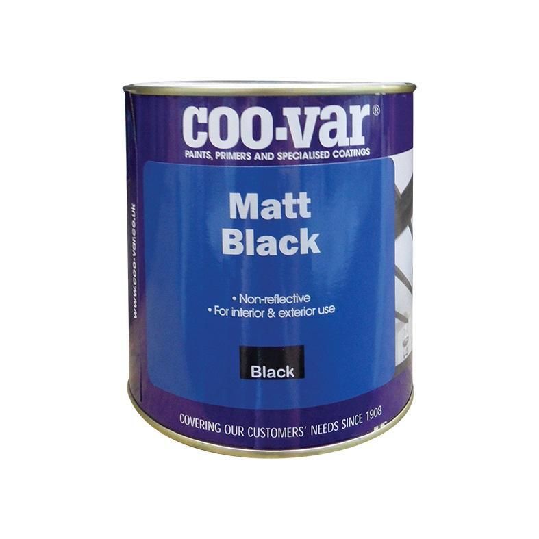 Product image for Coo-var® Matt Black 1ltr