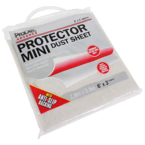 Product image for Prodec Advance Protector Mini Dust Sheet Cotton 0.9x1.8mtr