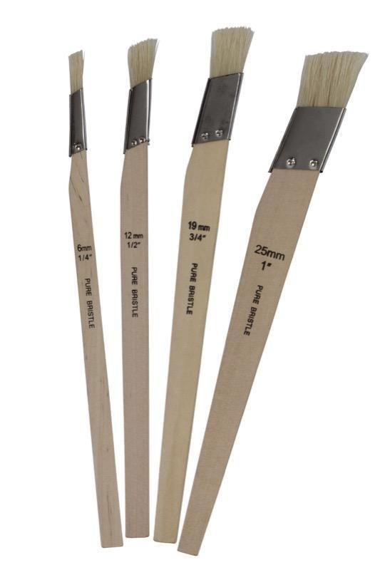 Image of Prodec Slanted Lining Fitch Brush 4pce Set