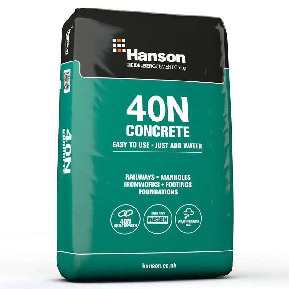 Product image for Hanson Ready Mix Coarse Concrete 40N 20kg