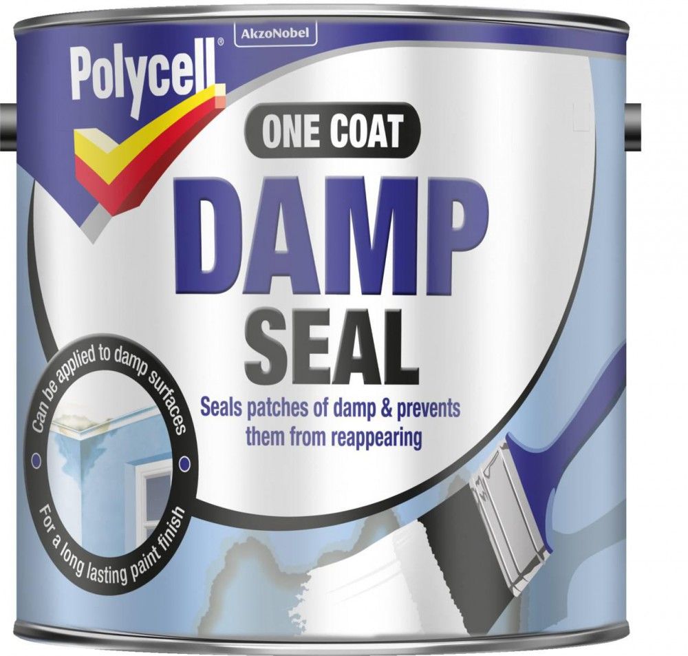 Product image for Polycell One Coat Damp Seal 2.5ltr