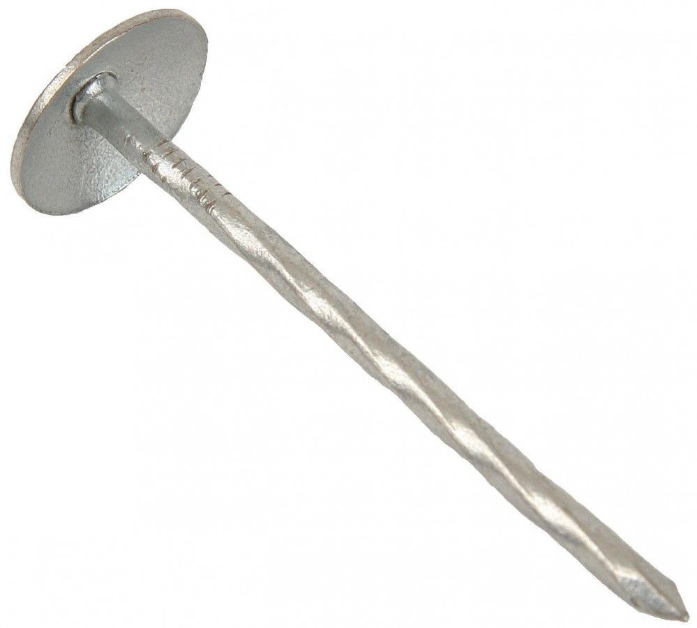 Product image for Spring Head Heavy Duty Roofing Nails Galvanised 65x3.35mm 1.5kg