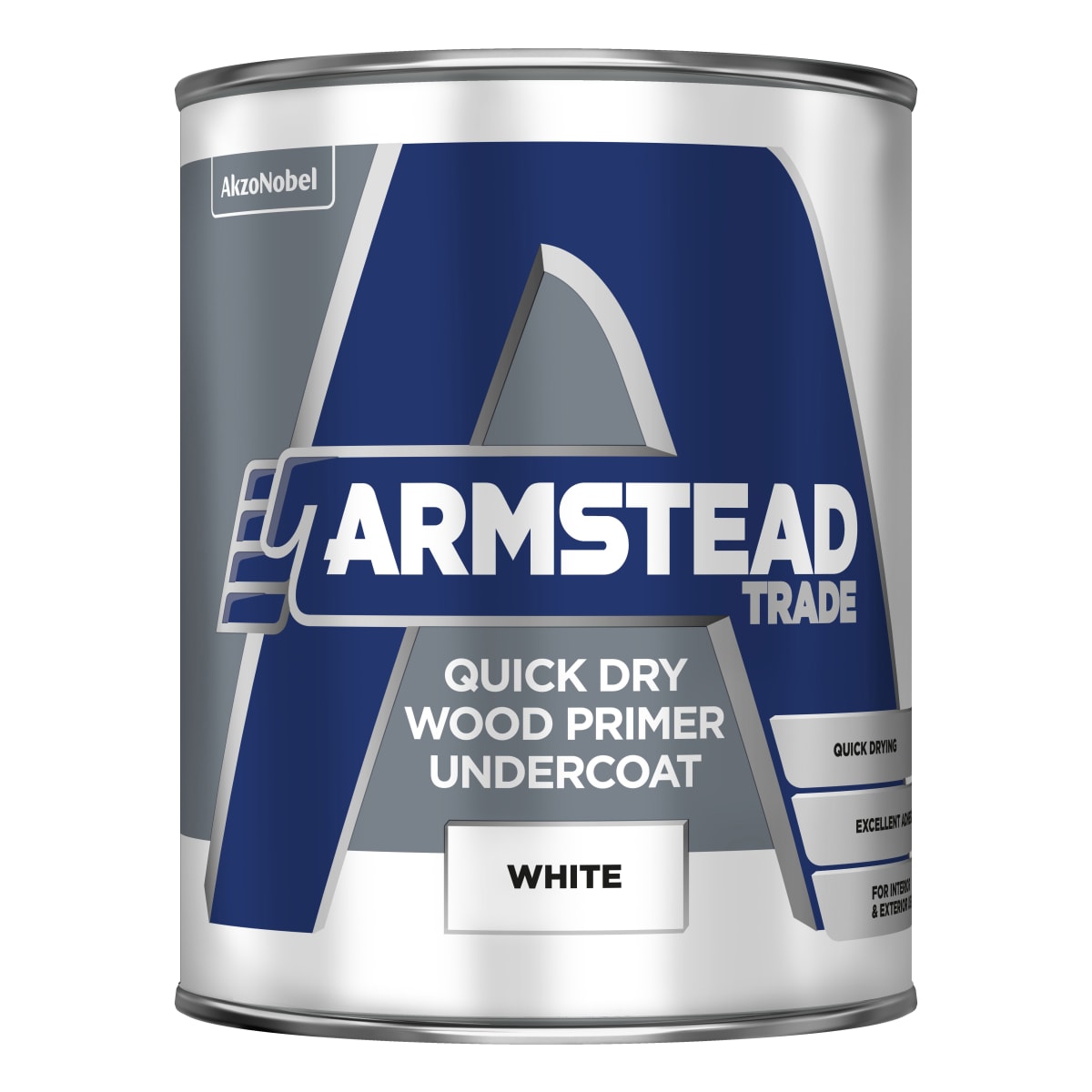 Product image for Armstead Primecoat 1ltr Acrylic Primer/undercoat