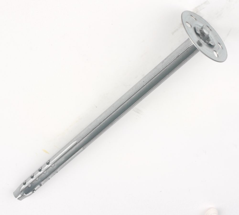 Product image for Rawlplug Fire Rated Zinc-Plated Insulation Facade Fixings 200mm x 8mm 250 Pack