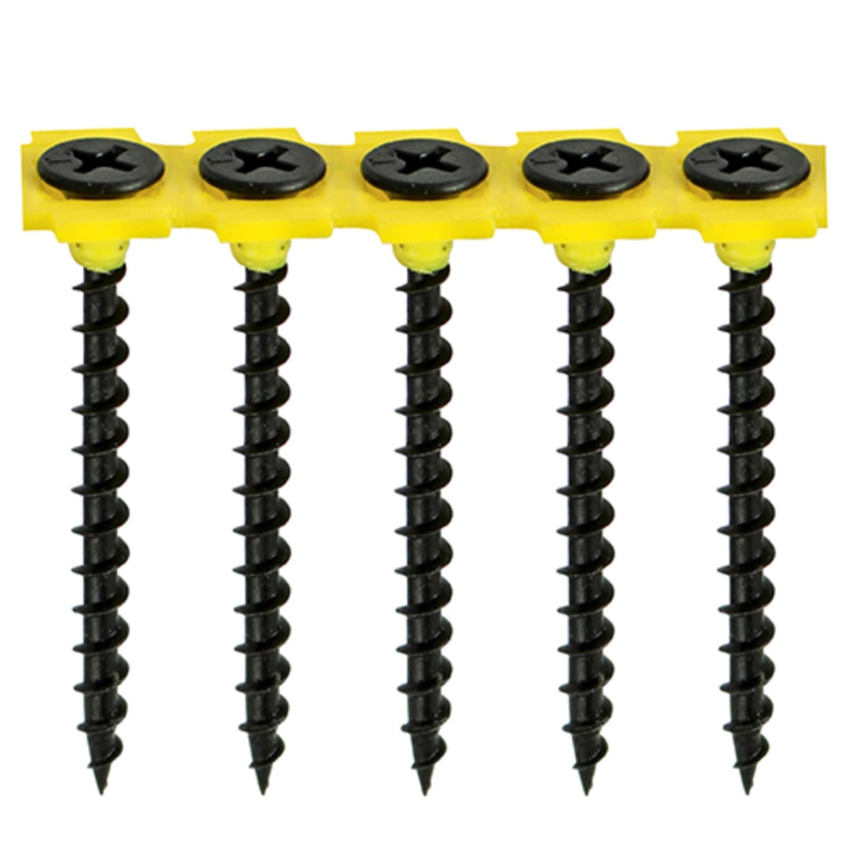 Image of TIMCO Drywall Screws Black Phosphate Collated 3.5x38mm 1000pk