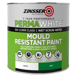 Product image for Zinsser Perma-white Interior Matt 1ltr
