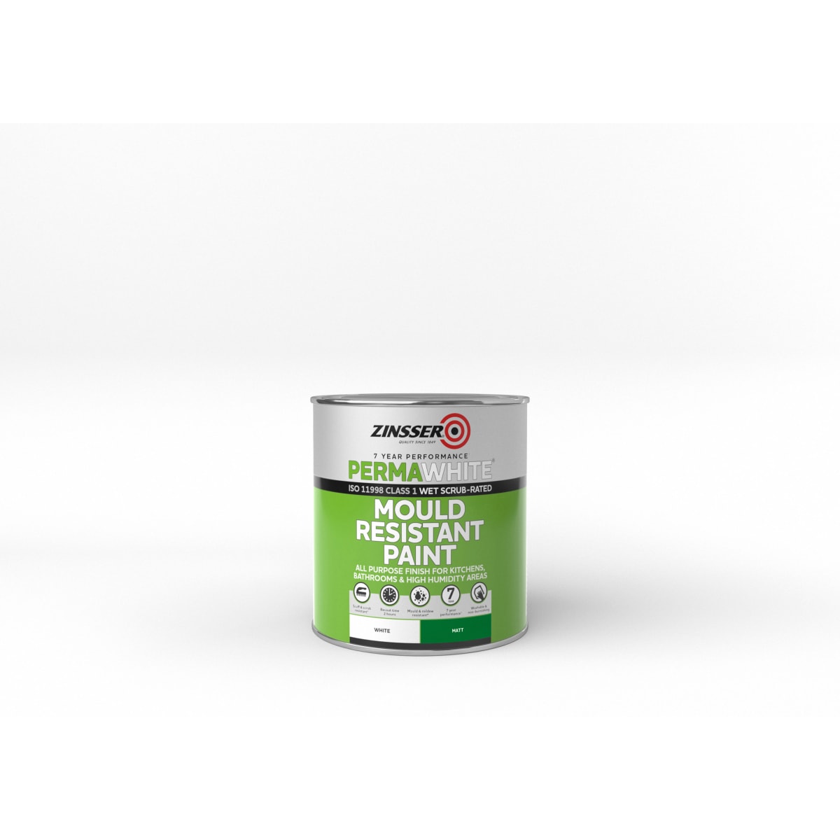 Product image for Zinsser Perma-white Interior Matt 1ltr