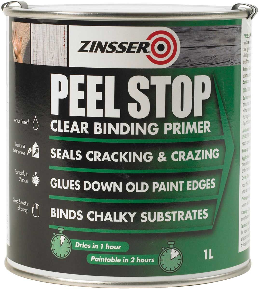 Product image for Zinsser Peel Stop Primer 1ltr