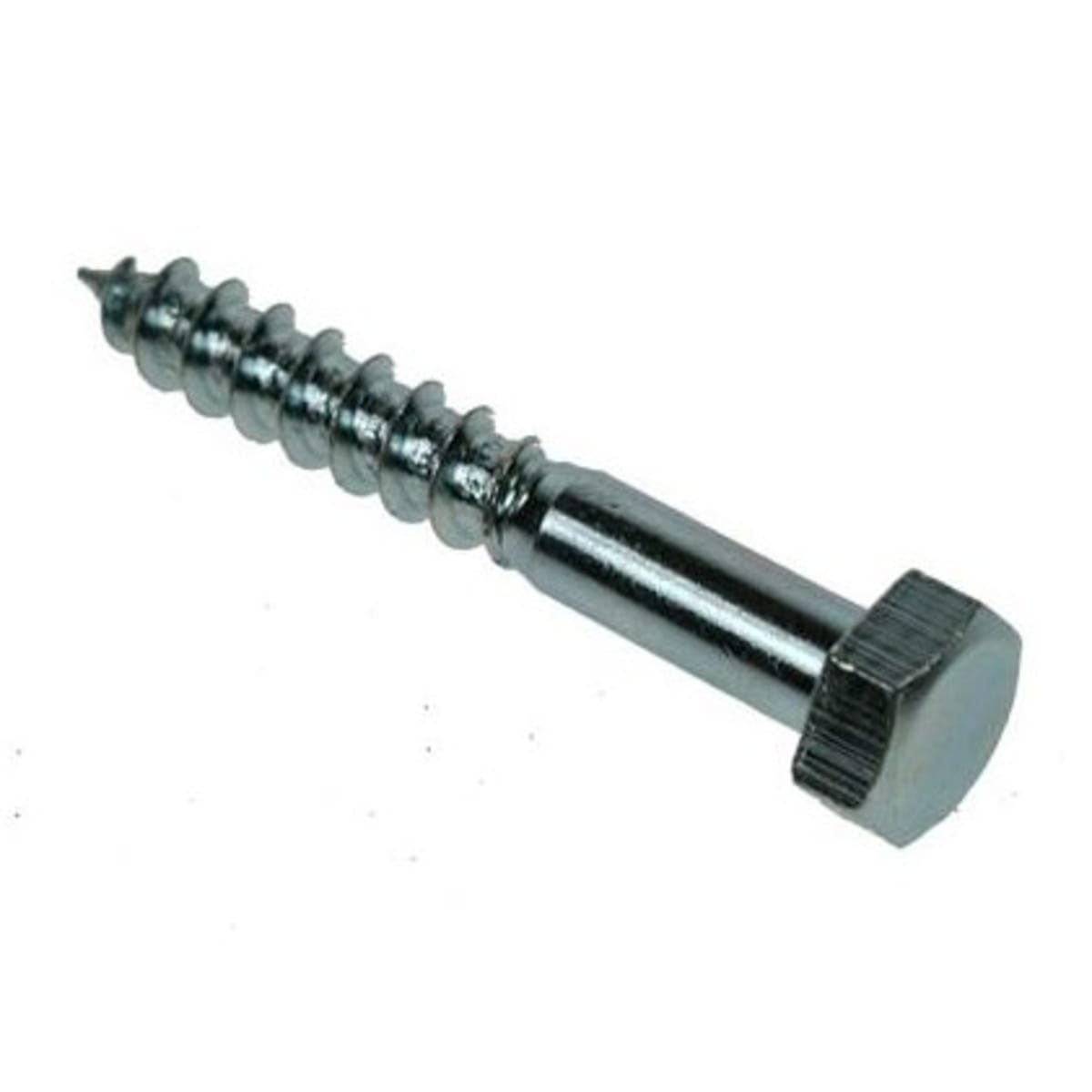 Image of Coach Screws Hex Head BZP M10x70mm