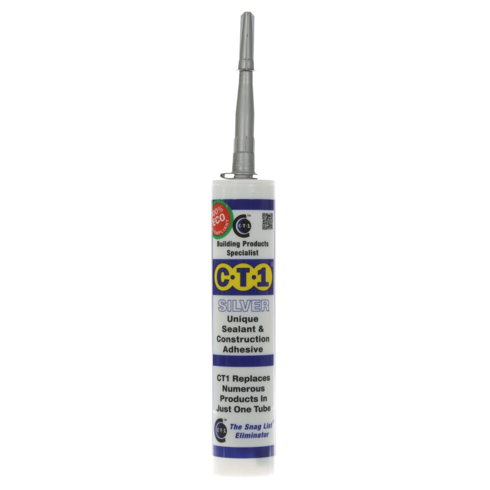 Product image for CT1 Sealant & Construction Adhesive Silver 290ml