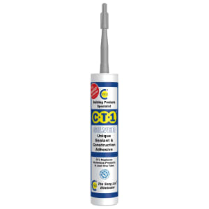 Image of CT1 Sealant & Construction Adhesive Silver 290ml