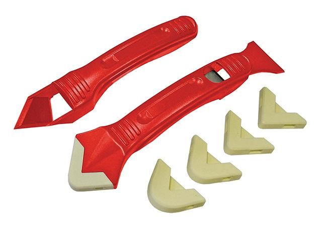 Product image for Faithfull Silicone Remover & Finisher Tool 2pce Set