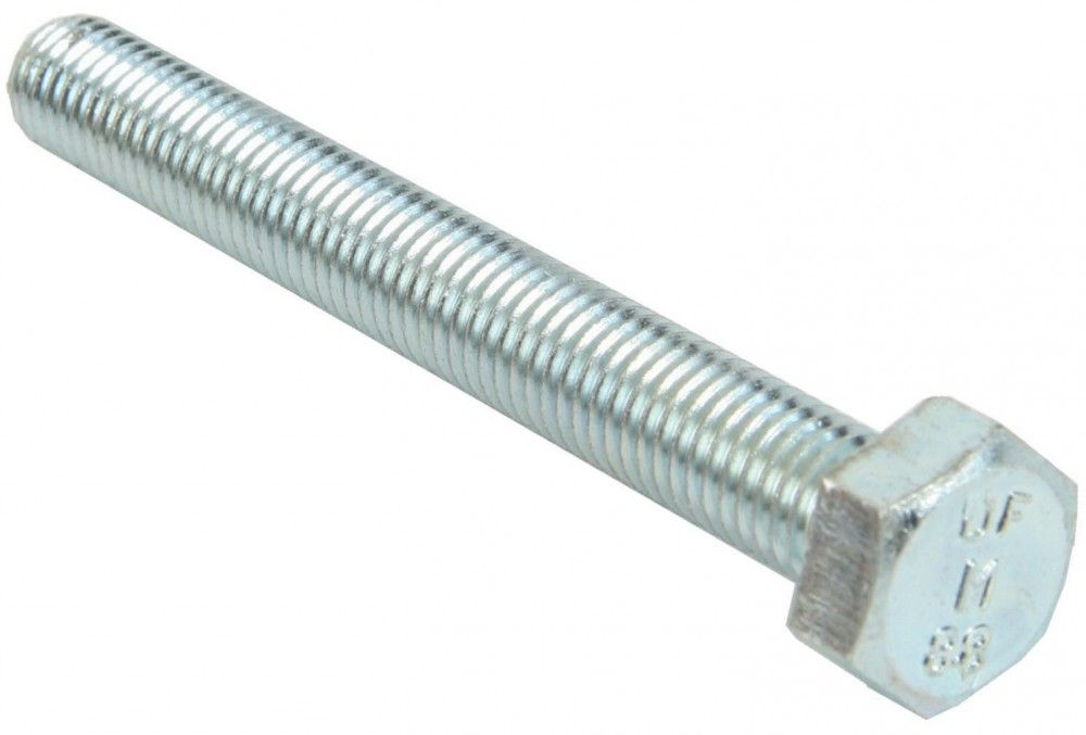Product image for High Tensile Hex Head Set Screws Bolt BZP M10x100mm