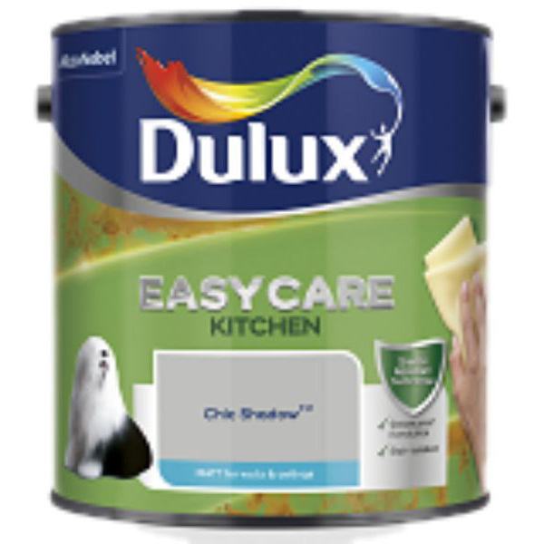 Image of Dulux Easycare Kitchen Matt Paint Pure Brilliant White 2.5ltr